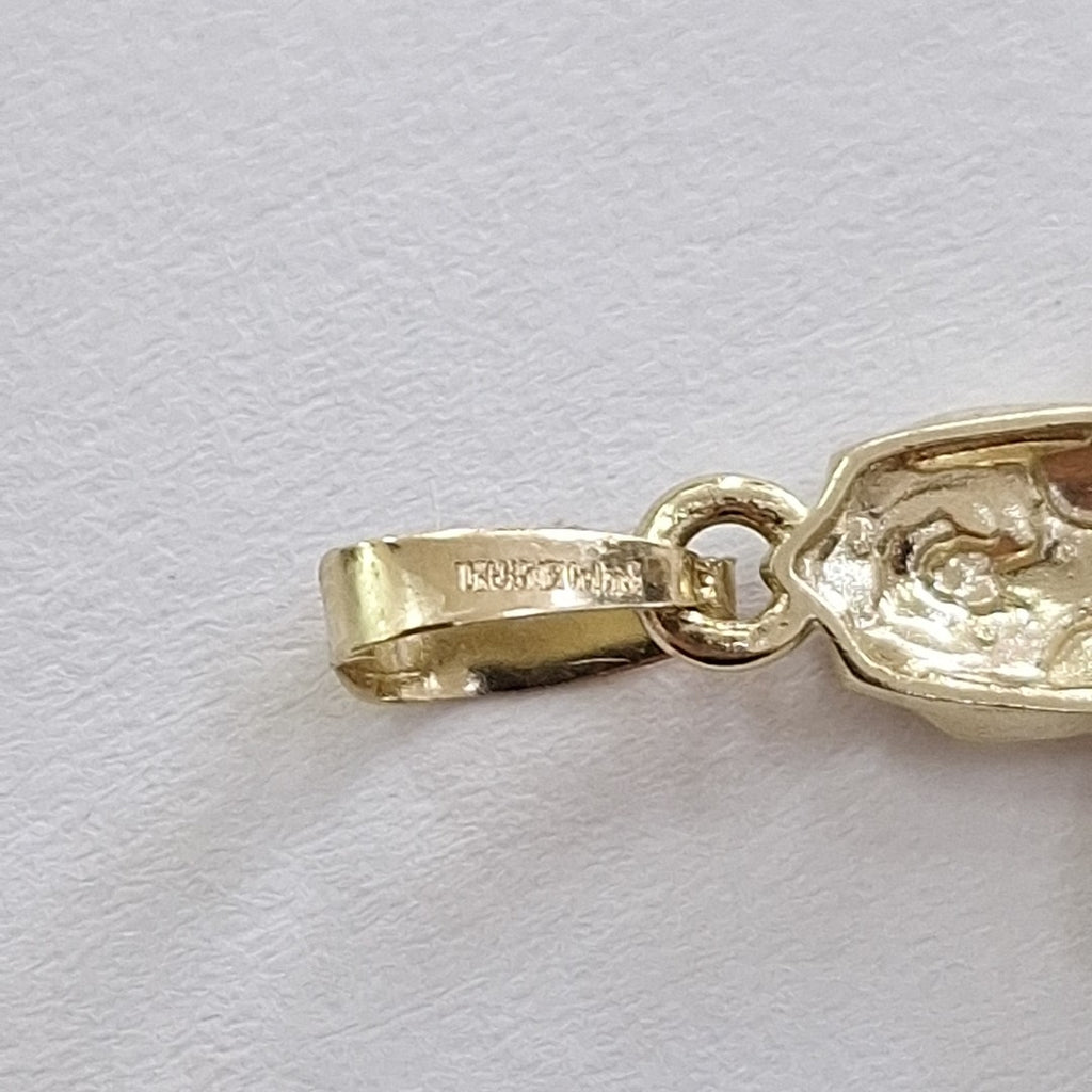DIJE ROSA 10K 1.4 GR (NUEVO)