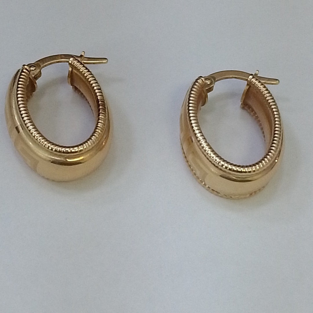 ARRACADAS PAR ORO 14 K 4.2 GRMS (SEMINUEVO)