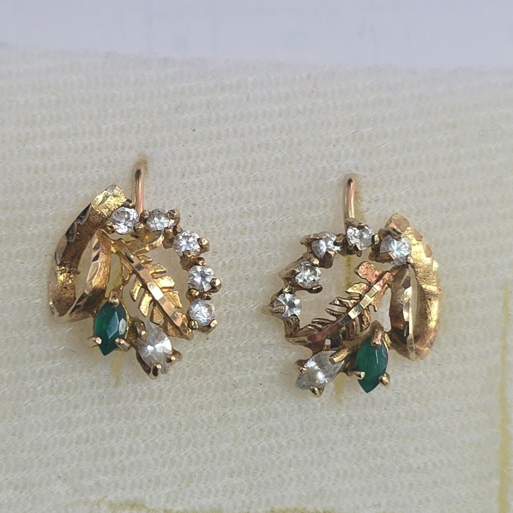 ARETES PAR ORO 10 K 2,80 GRMS (SEMINUEVO)