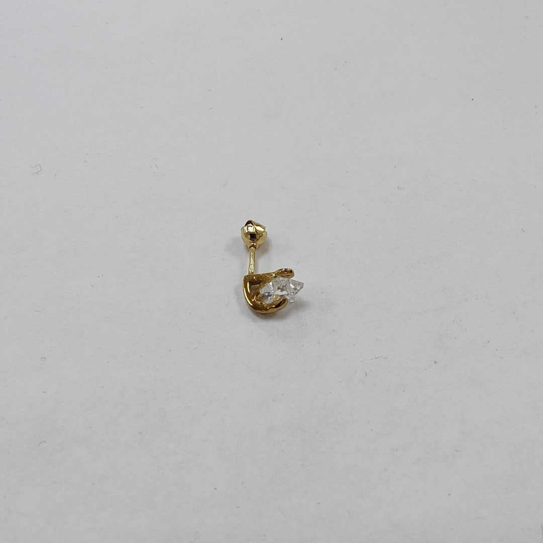 ARETES PAR ORO 10 K 1.6 GRMS (SEMINUEVO)