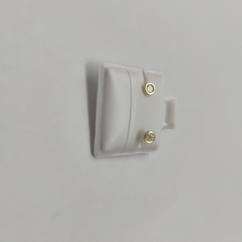 BROQUELES BROQUEL C CIRCONIA 14K 0.1501 GR (NUEVO)