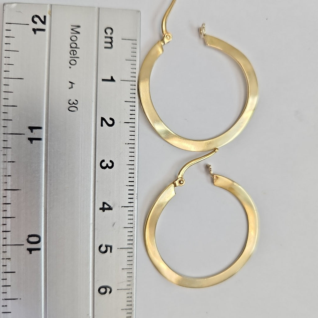 ARRACADAS PAR ORO 14 K 4.3 GRMS (SEMINUEVO)