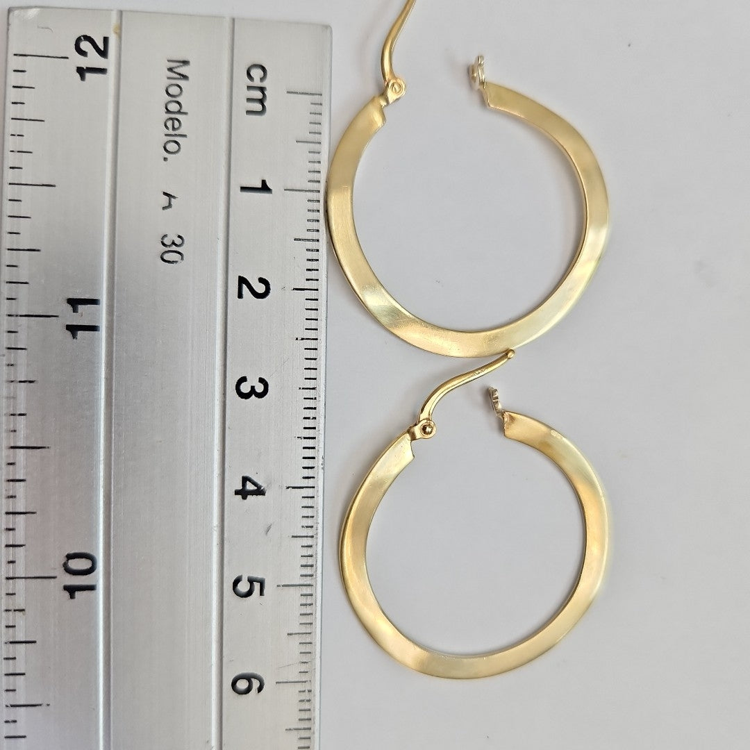 ARRACADAS PAR ORO 14 K 4.3 GRMS (SEMINUEVO)