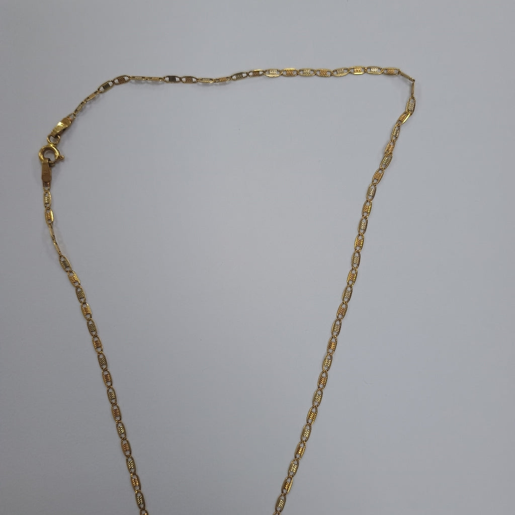 CADENA ORO 14 K 2.8 GRMS (SEMINUEVO)