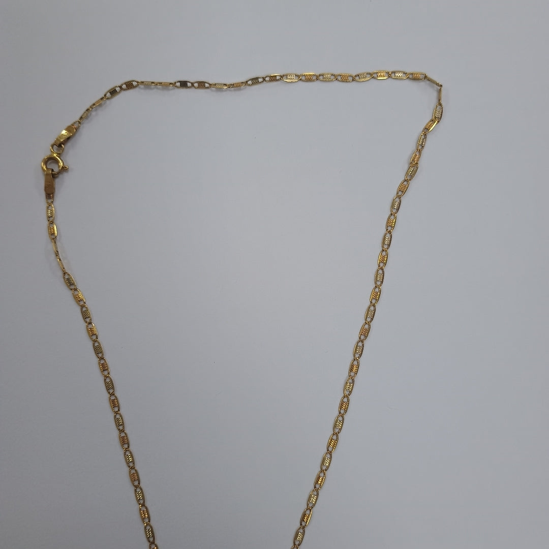 CADENA ORO 14 K 2.8 GRMS (SEMINUEVO)