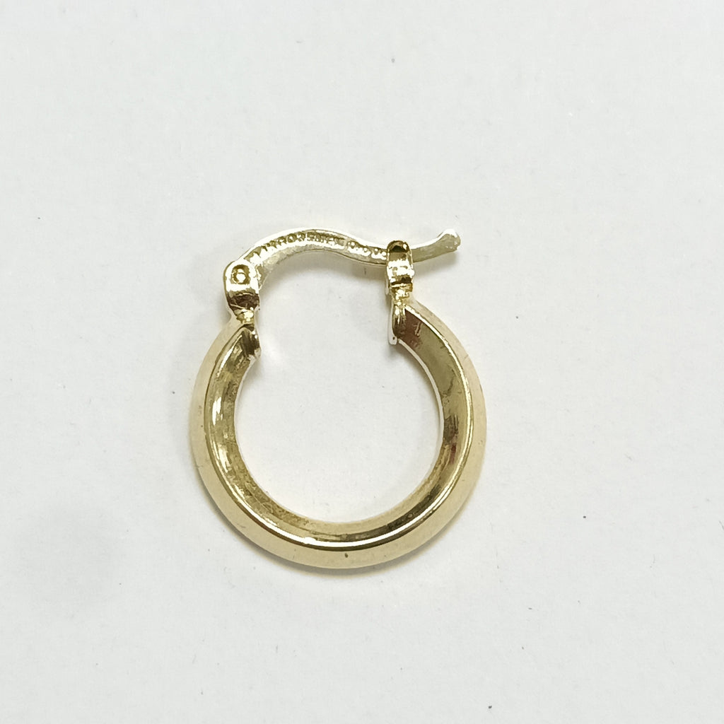ARETES ARRACADAS CON CIRCONIAS 14K 2.3 GR (NUEVO)