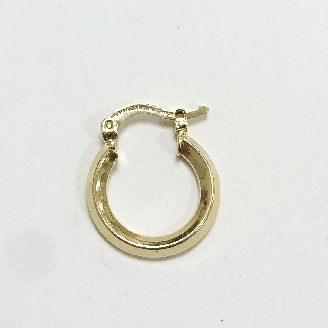 ARETES ARRACADAS CON CIRCONIAS 14K 2.3 GR (NUEVO)