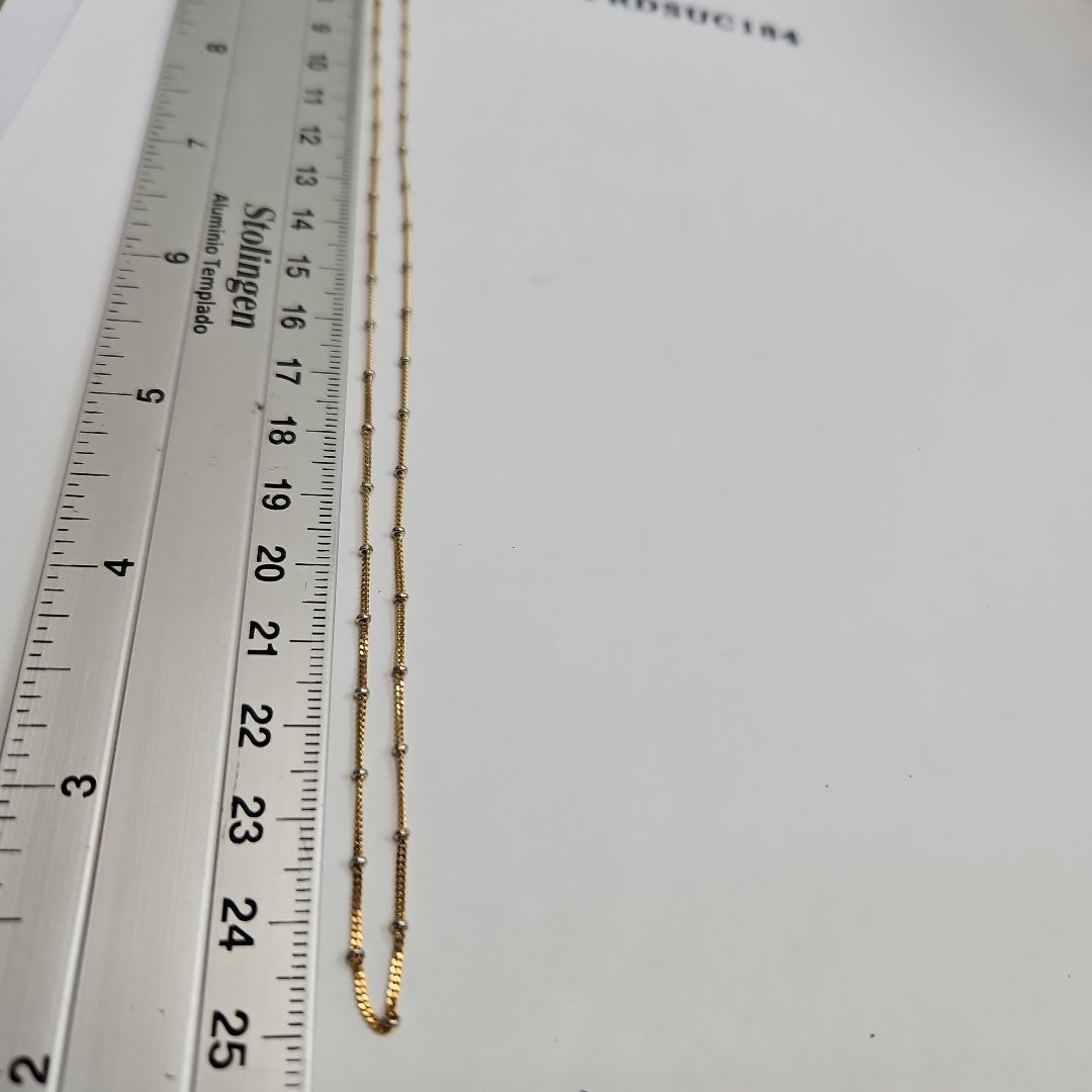 CADENA ORO 14 K 2,90 GRMS (SEMINUEVO)