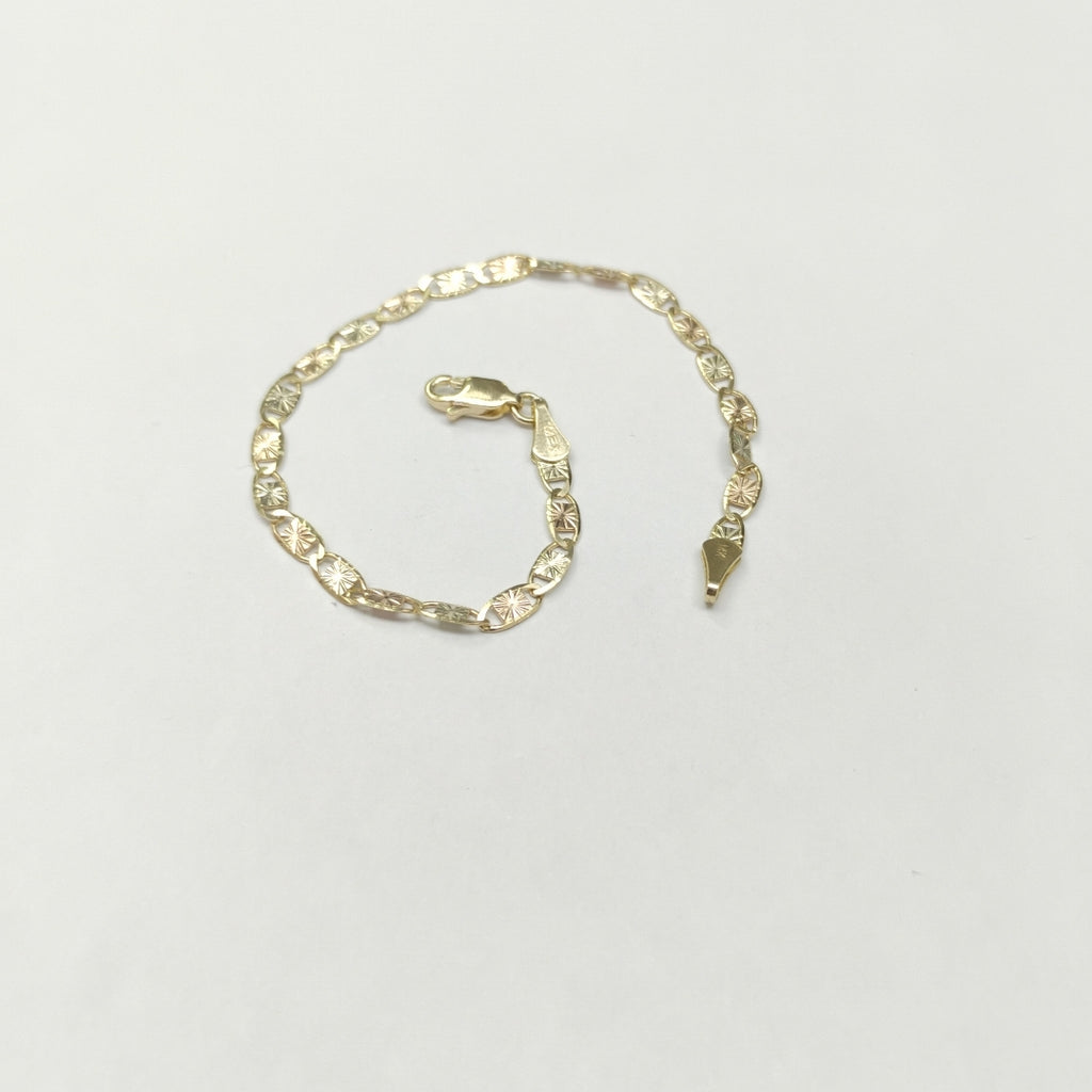 PULSERA GUCHI 14K 18 CM 3 GR (NUEVO)
