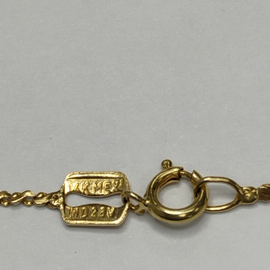 CADENA ORO 14 K 2,70 GRMS (SEMINUEVO)