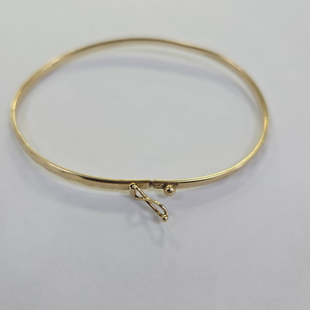 PULSERA RIGIDA ORO 14 K 3,40 GRMS (SEMINUEVO)