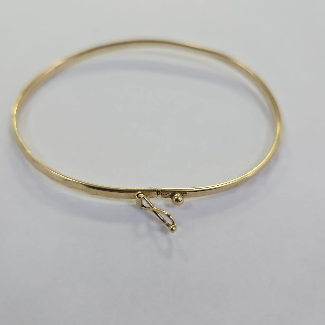 PULSERA RIGIDA ORO 14 K 3,40 GRMS (SEMINUEVO)