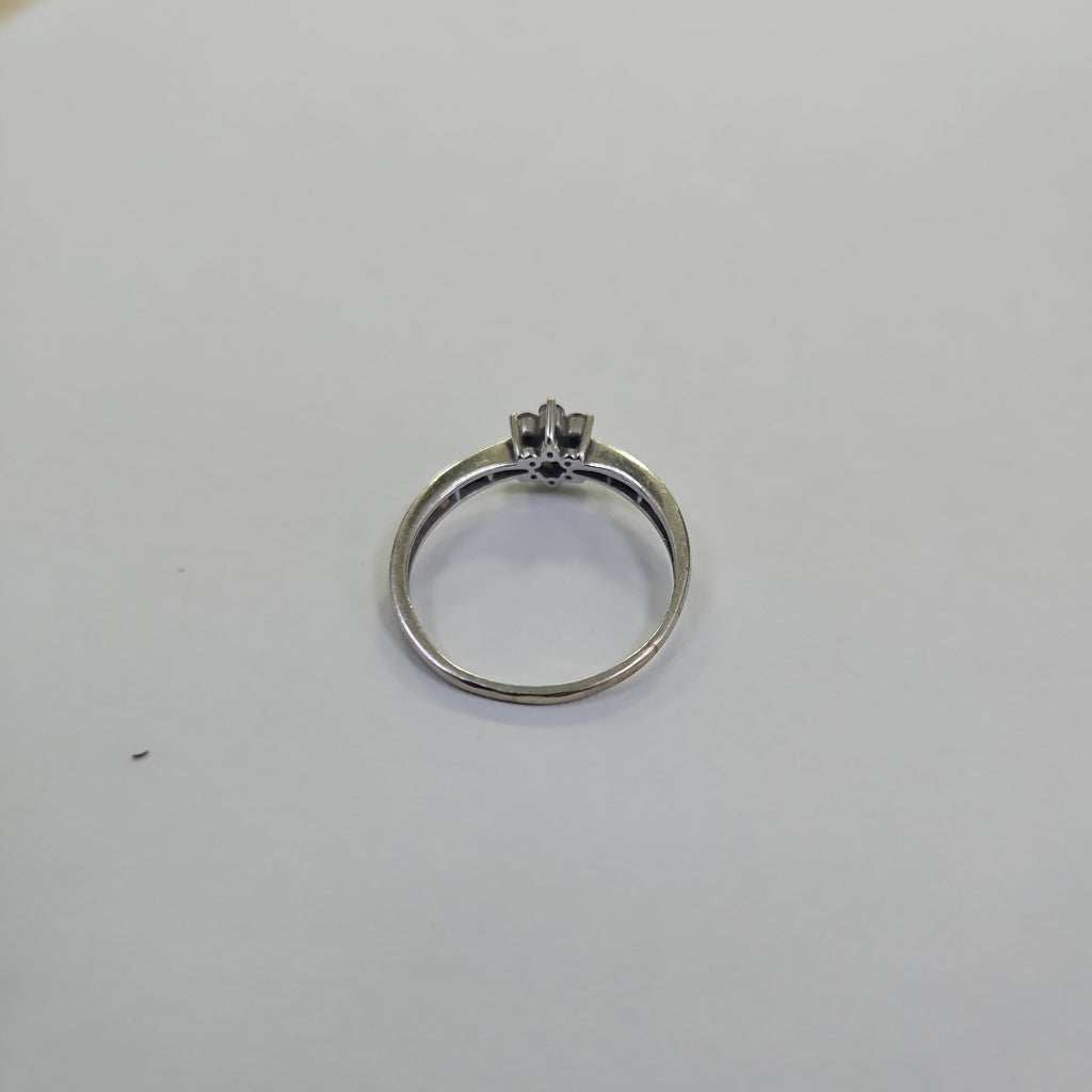 ANILLITO ORO, ORO BLANCO 14 K 1.9 GRMS (SEMINUEVO)