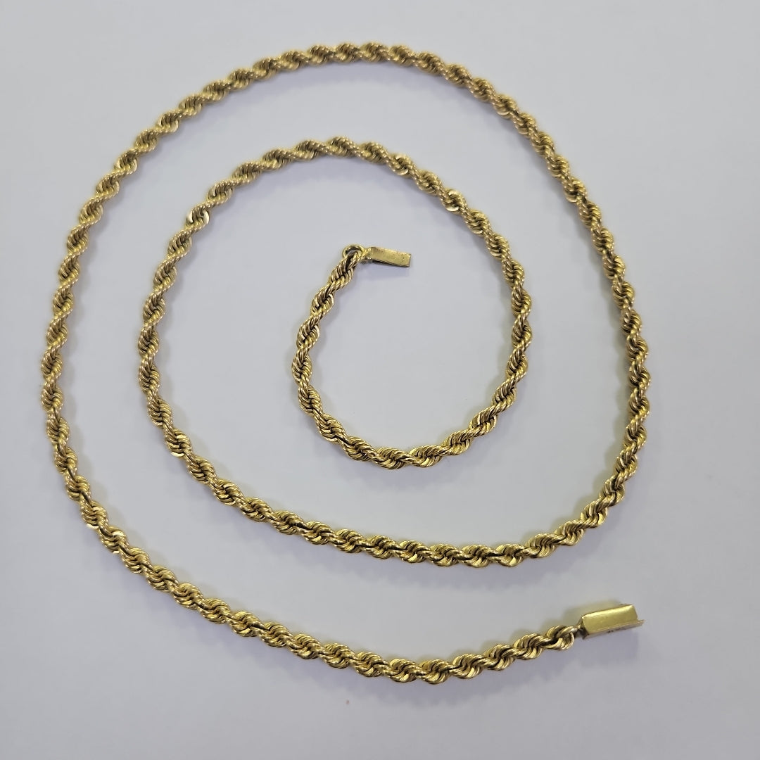 CADENA ORO 10 K 26.6 GRMS (SEMINUEVO)