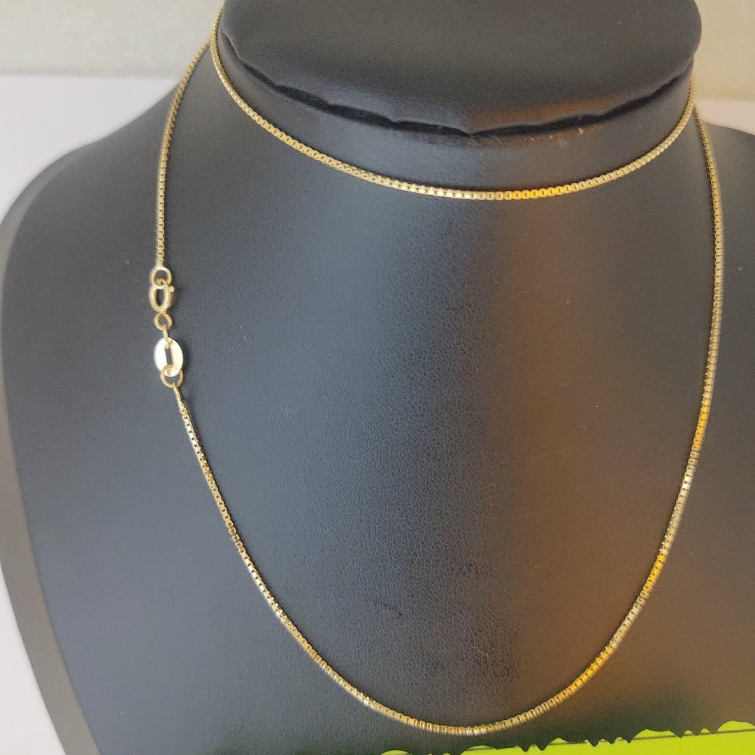 CADENA VENECIANO 14K 55 CM 2.4 GR (NUEVO)