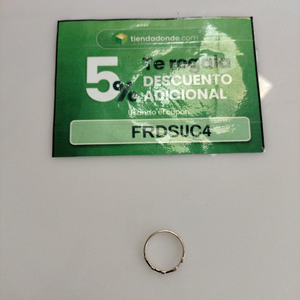 ANILLITO ORO 14 K 1 GRMS (SEMINUEVO)