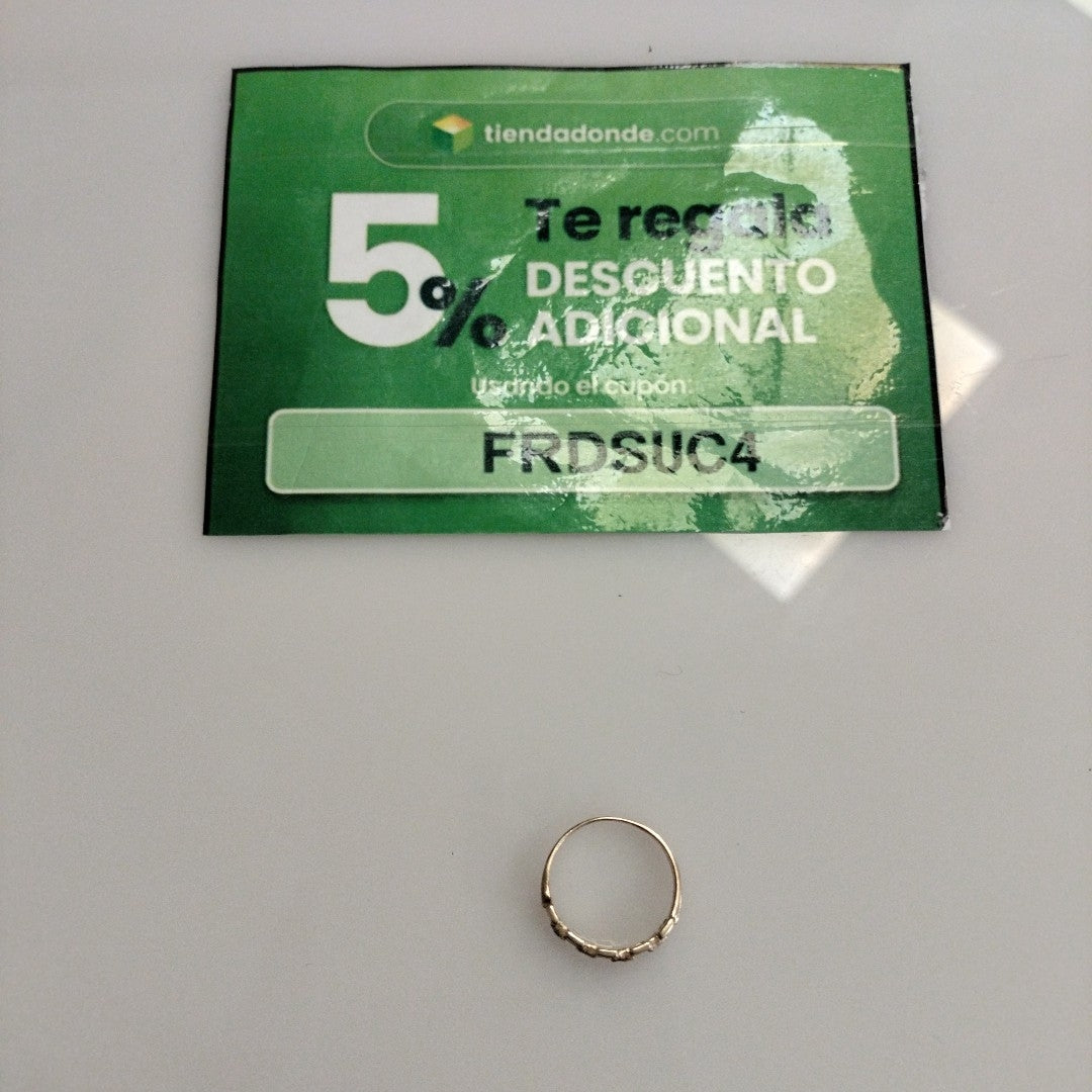 ANILLITO ORO 14 K 1.6 GRMS (SEMINUEVO)