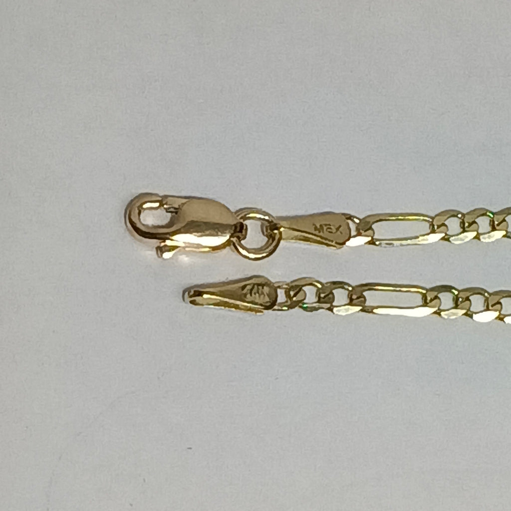 CADENA 3X1 14K 55 CM 4.9 GR (NUEVO)