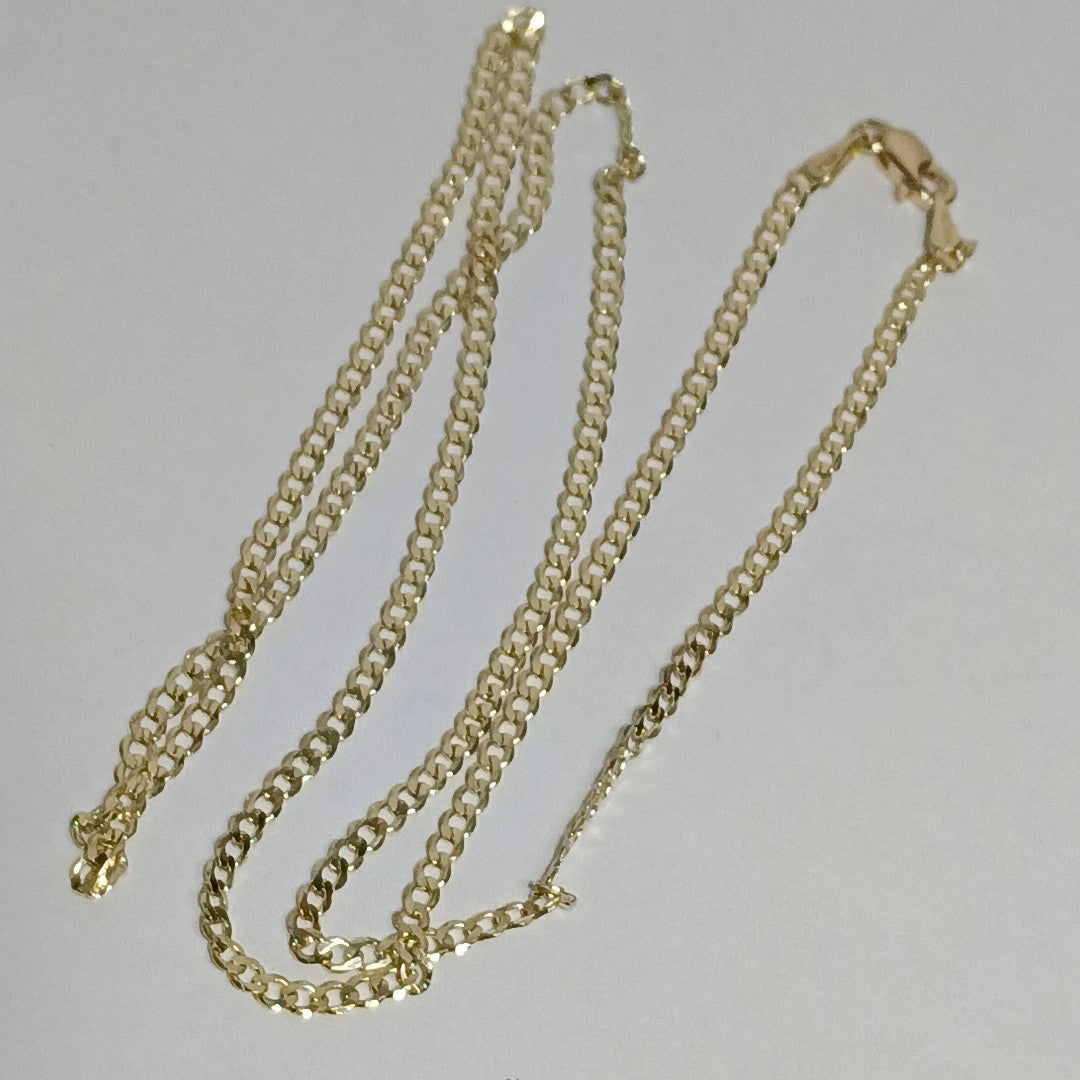 CADENA BARBADA 14K 55 CM 5.2 GR (NUEVO)
