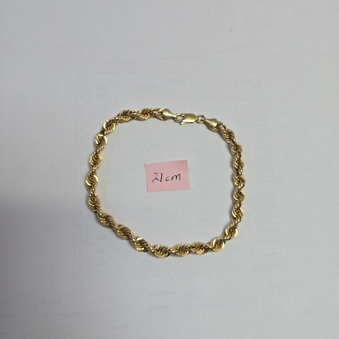 PULSERA ORO 14 K 4.5 GRMS (SEMINUEVO)