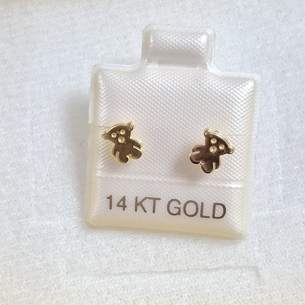 BROQUELES ORO 14K 0.8 (NUEVO)