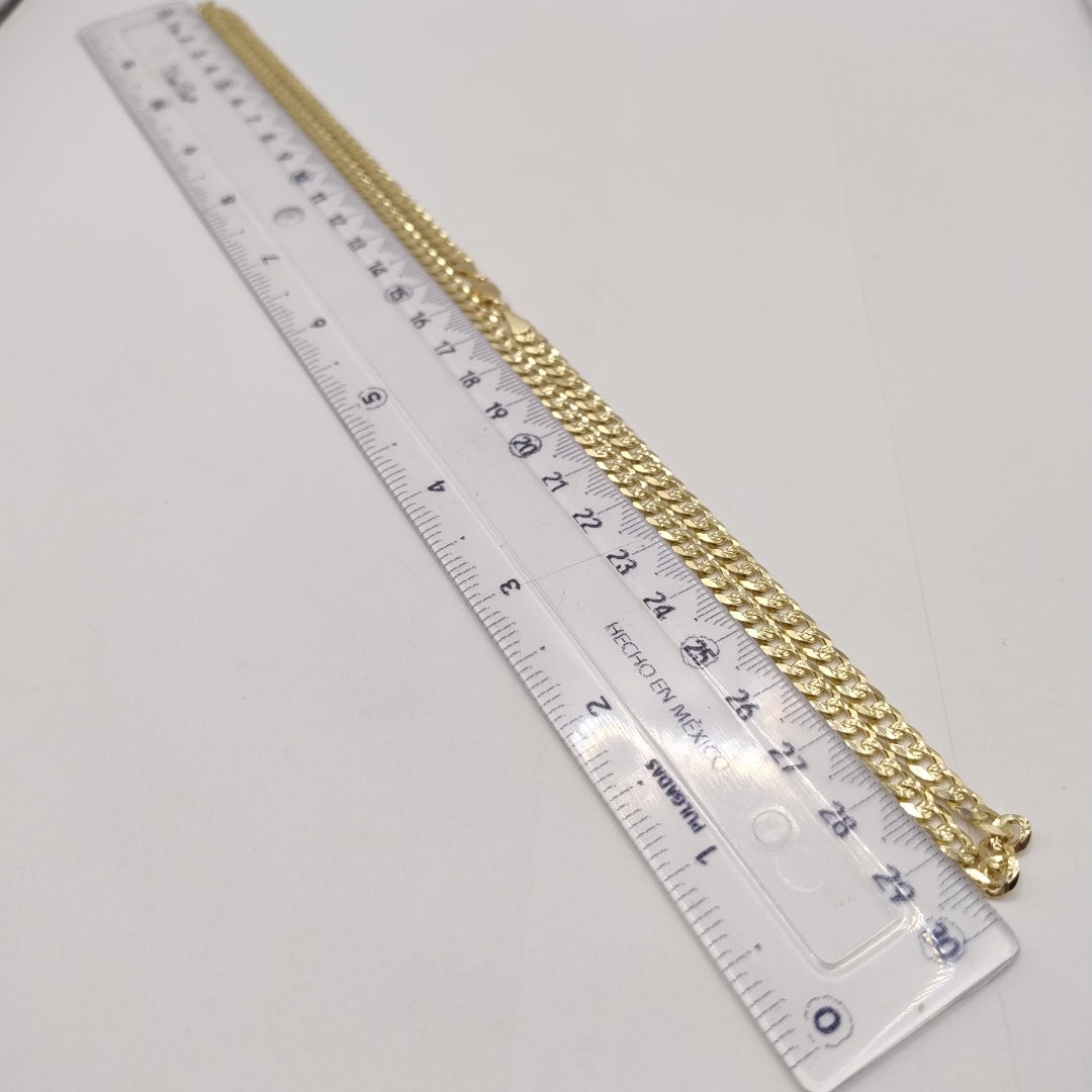 CADENA BARBADA 14K 60 CM 20.8 GR (NUEVO)