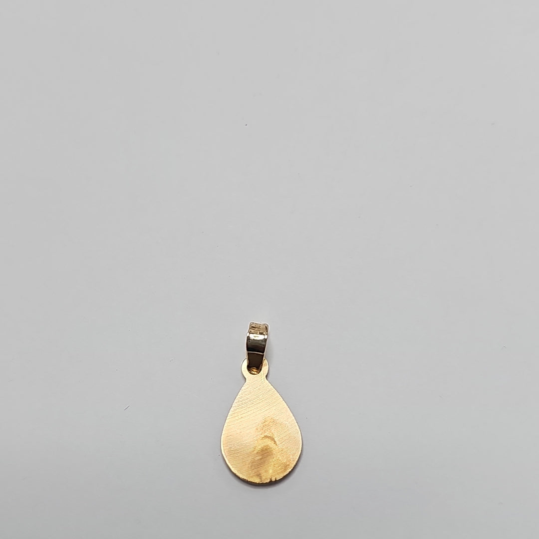 MEDALLA RELIGIOSA ORO COMBINADO 14 K 0,80 GRMS (SEMINUEVO)