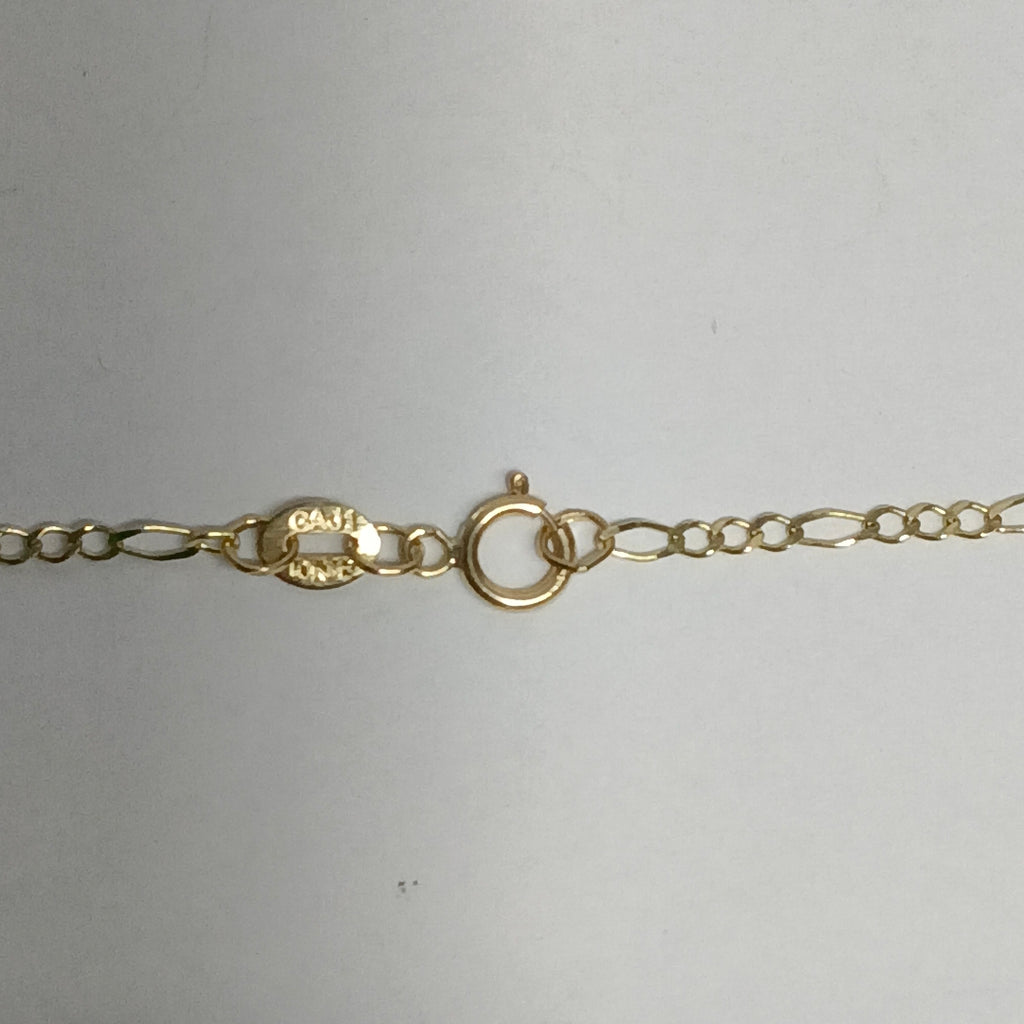 CADENAS TEJIDO 3X1 ORO 10K 55 CM 2.2 GR (NUEVO)