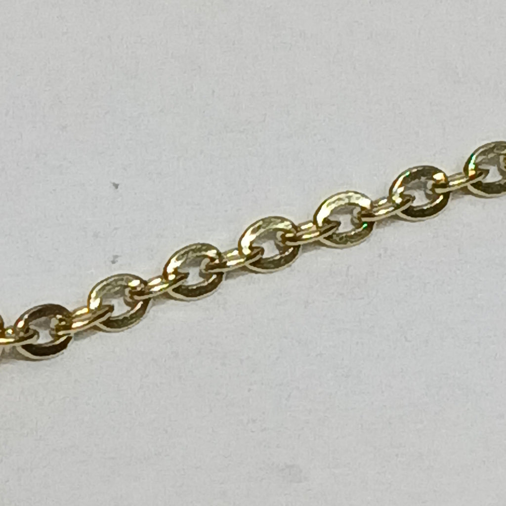 PULSERA TEJIDO ESPECIAL CON CORAZONES 14K 18 CM 1.6 GR (NUEVO)