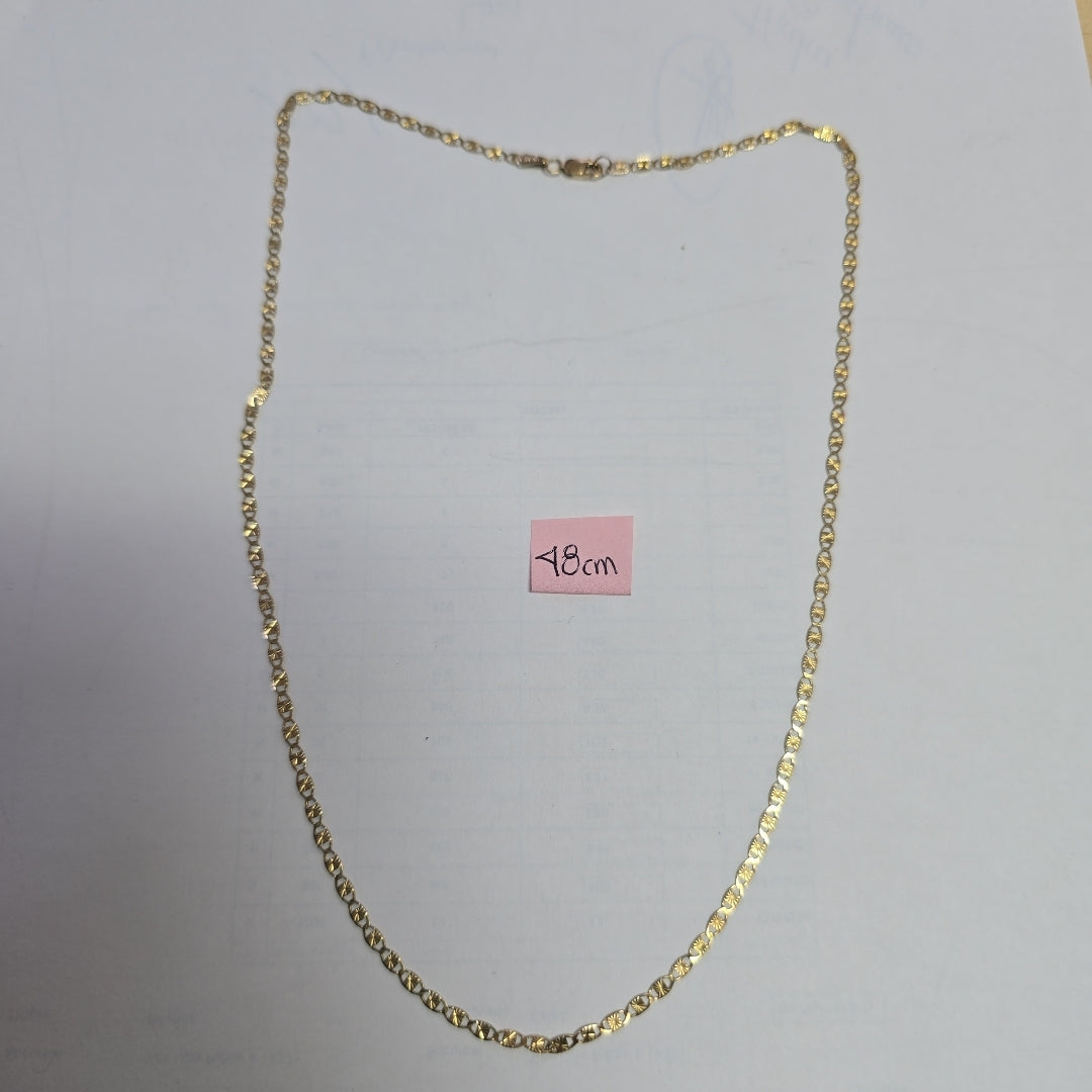CADENA ORO 10 K 2,60 GRMS (SEMINUEVO)