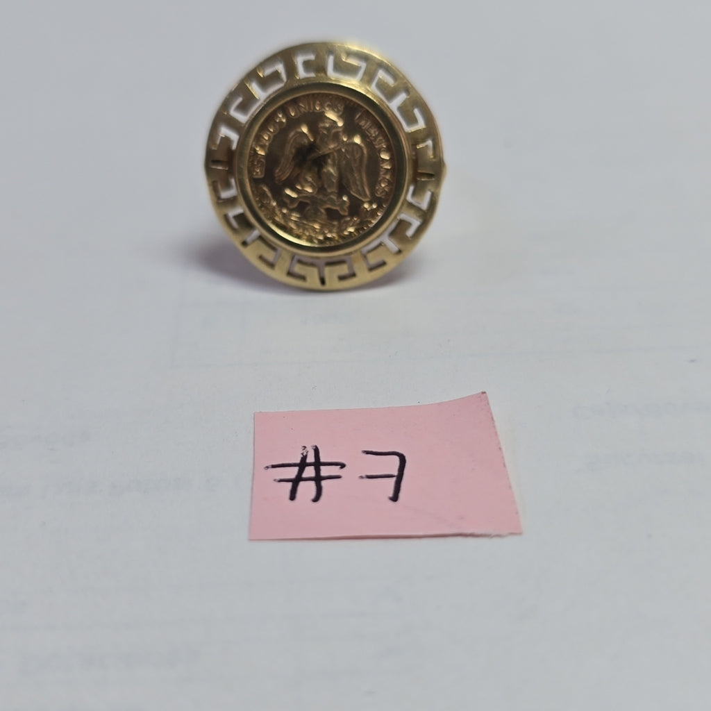 K1 4,00 GRMS 10 K IDENTIFICACIÓN ANILLITO MATERIALES ORO ESPECIFICACIONES (SEMINUEVO)