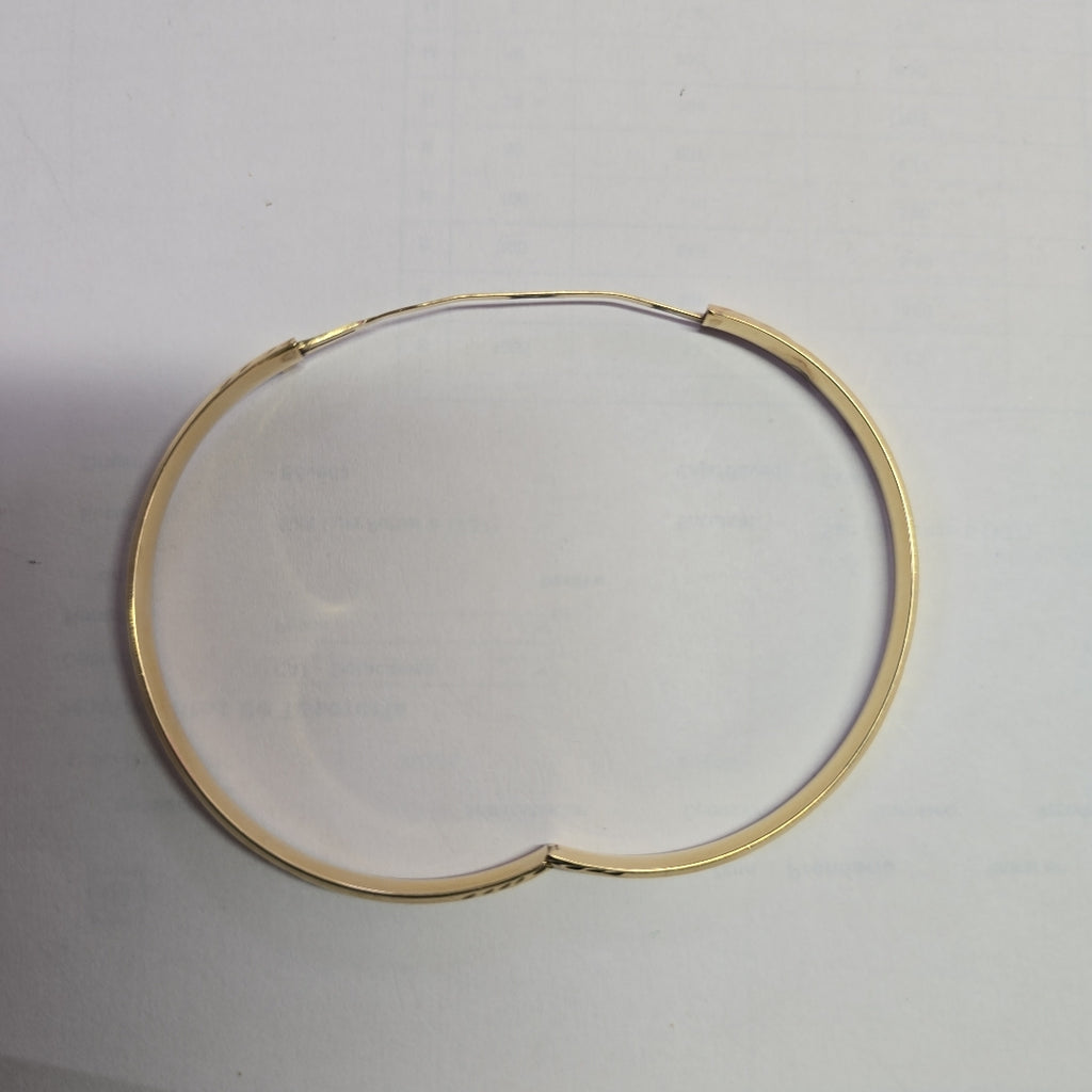 PULSERA RIGIDA ORO 14 K 5,00 GRMS (SEMINUEVO)