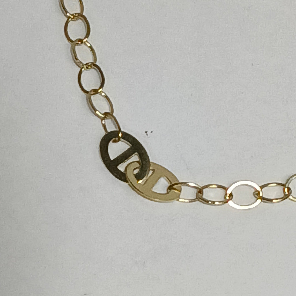 PULSERA ESPECIAL 14K 21 CM 1.8 GR (NUEVO)