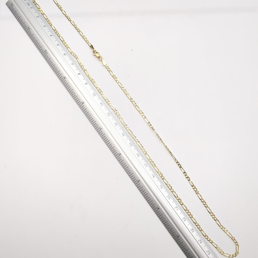 CADENA 3X1 14K 55 CM 4.9 GR (NUEVO)