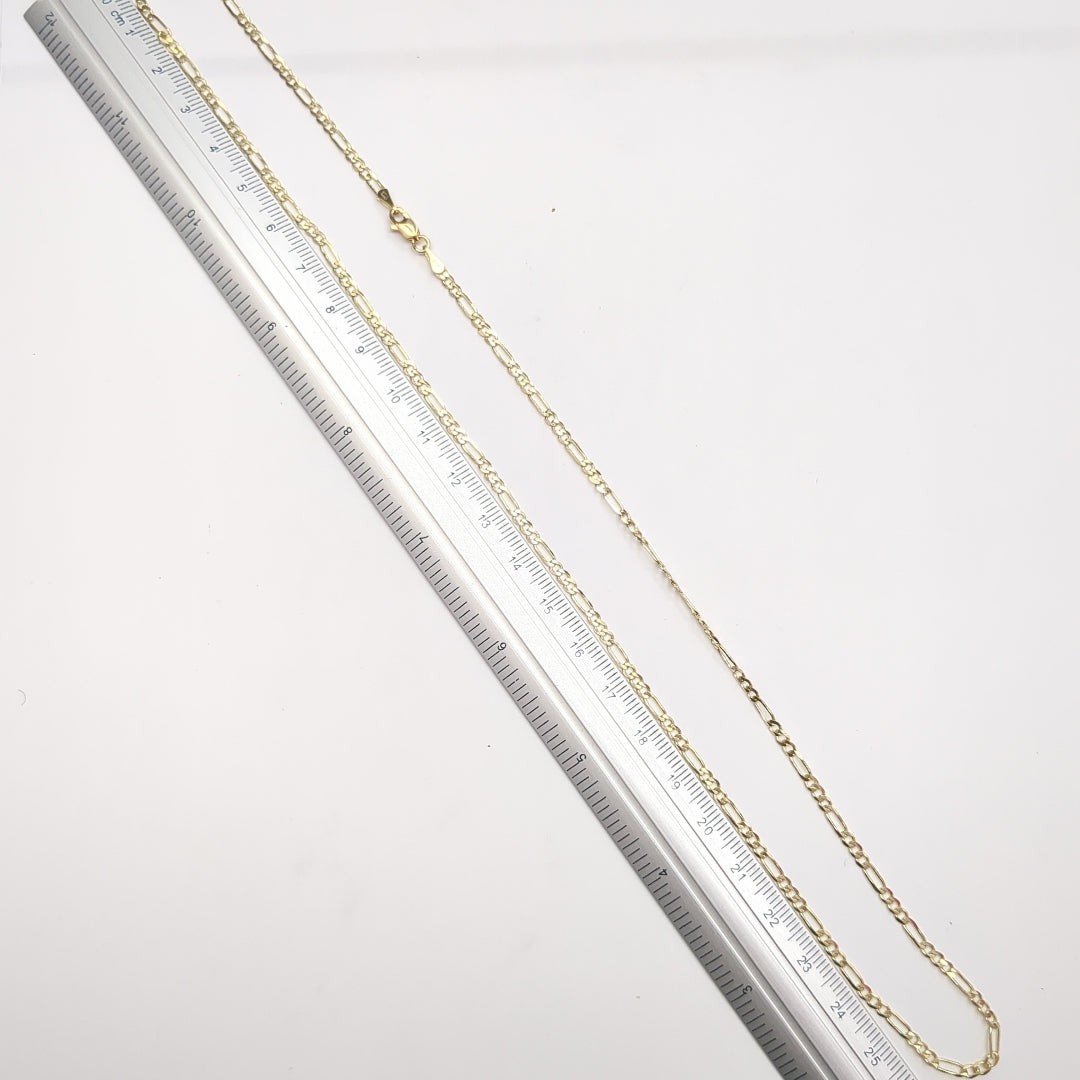 CADENA 3X1 14K 55 CM 4.9 GR (NUEVO)