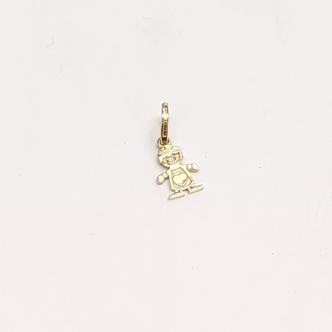 DIJE NIÑO 10K 0.3 GR (NUEVO)