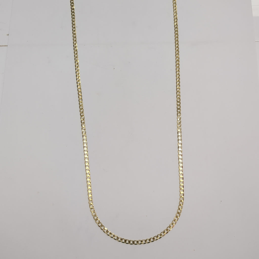 CADENA TEJIDO BARBADA 14K 55 CM 8.3 GR (NUEVO)