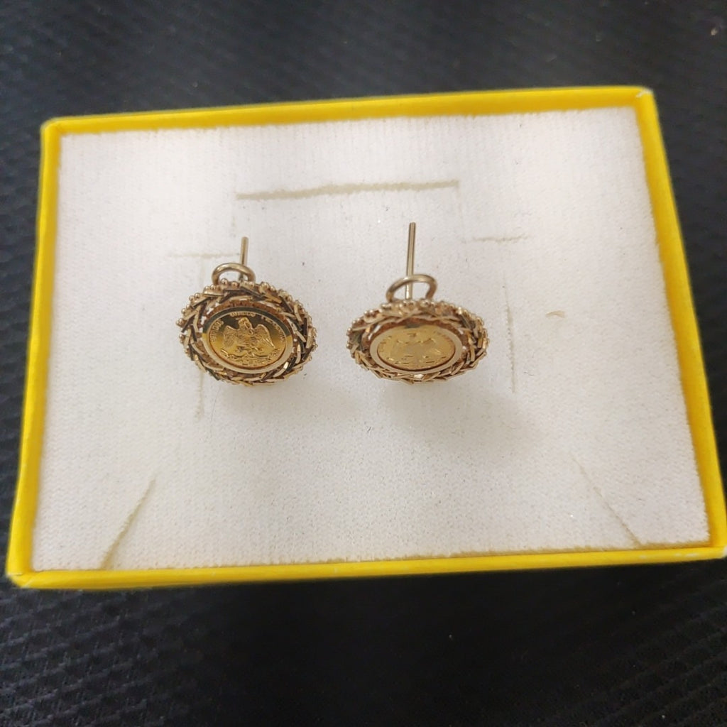ARETES PAR ORO 8 K 4.7 GRMS (SEMINUEVO)