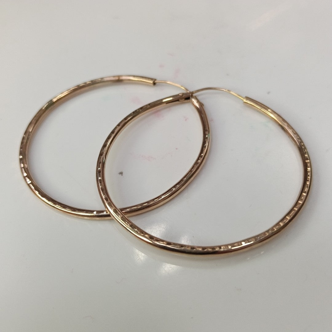 ARRACADAS PAR ORO 8 K 4.4 GRMS (SEMINUEVO)