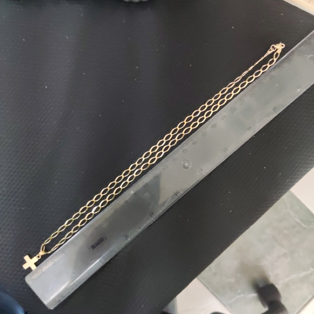CADENA, CRUZ ORO 8 K 6.7 GRMS (SEMINUEVO)