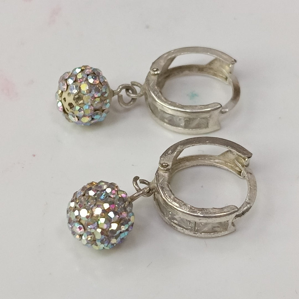 ARETES PAR PLATA 3 GRMS (SEMINUEVO)