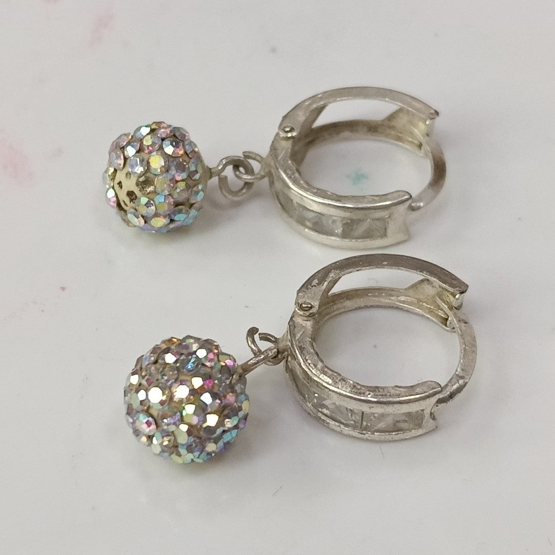 ARETES PAR PLATA 3 GRMS (SEMINUEVO)