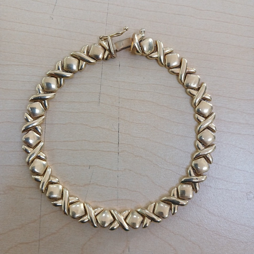PULSERA ORO 14 K 12.3 GRMS (SEMINUEVO)