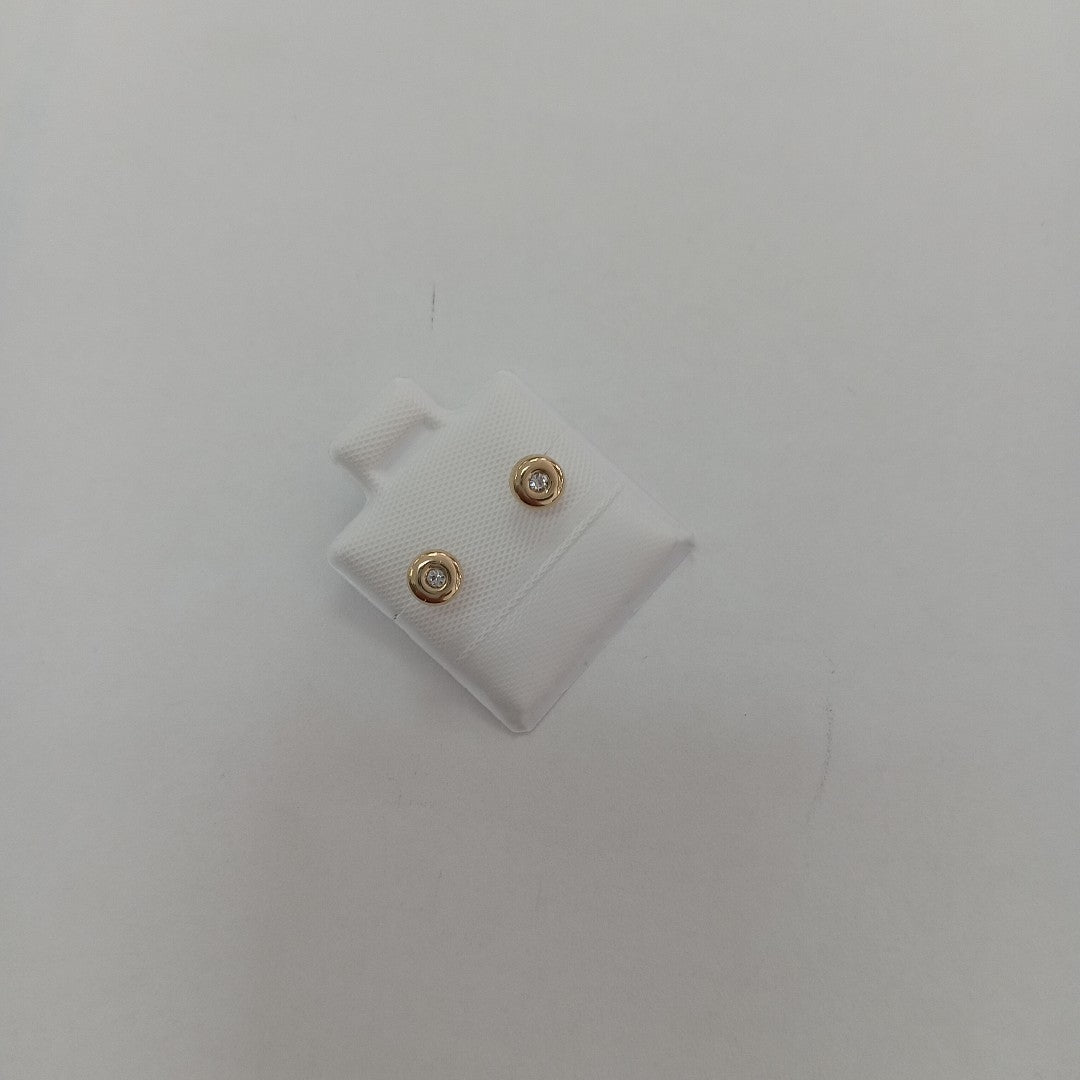 BROQUELES BROQUEL C CIRCONIA 14K 0.27 GR (NUEVO)