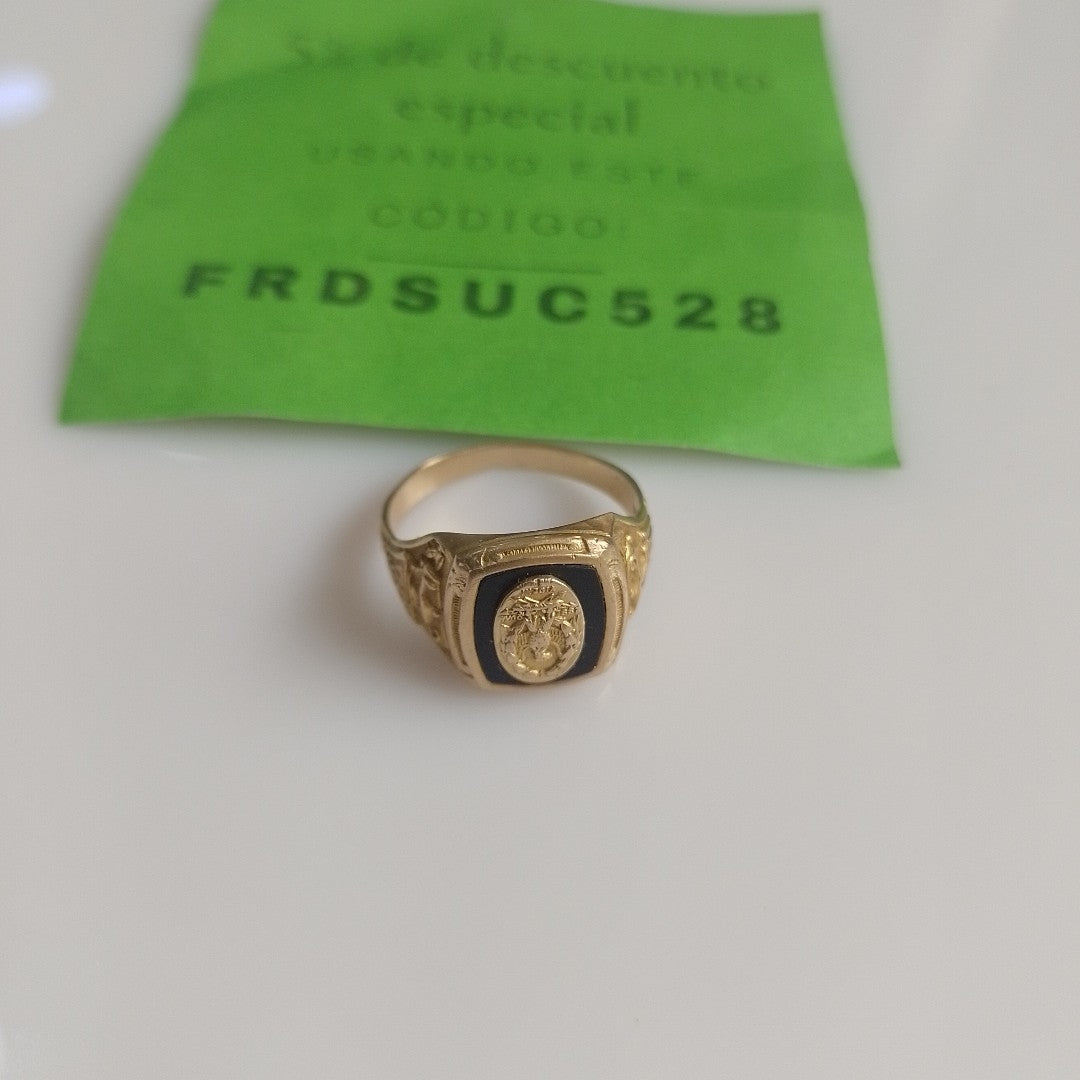 ANILLO ORO 10 K 6.6 GRMS (SEMINUEVO)