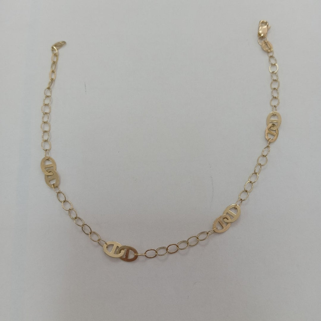 PULSERA ESPECIAL 14K 21 CM 1.9 GR (NUEVO)