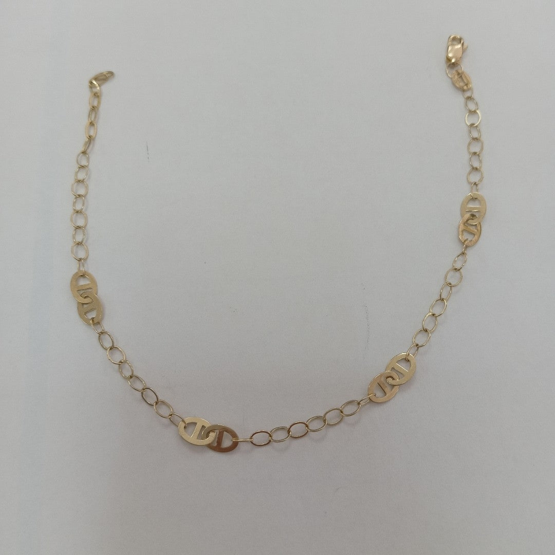 PULSERA ESPECIAL 14K 21 CM 1.9 GR (NUEVO)