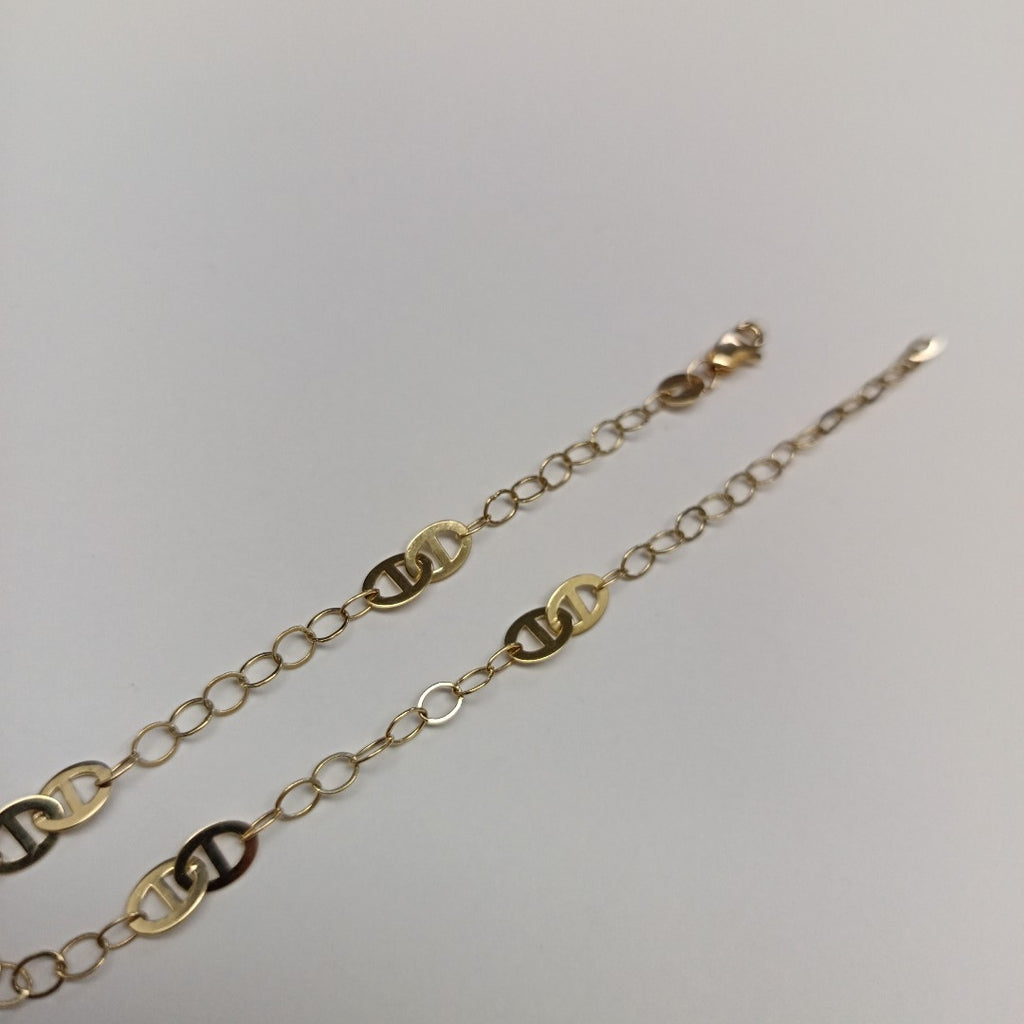 PULSERA ESPECIAL 14K 21 CM 1.8 GR (NUEVO)