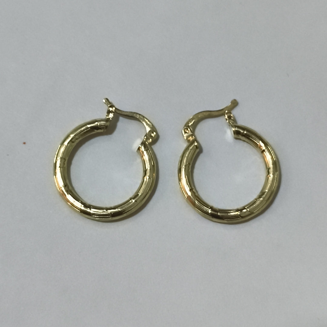 ARETES ARRACADAS 14K 2.6 GR (NUEVO)