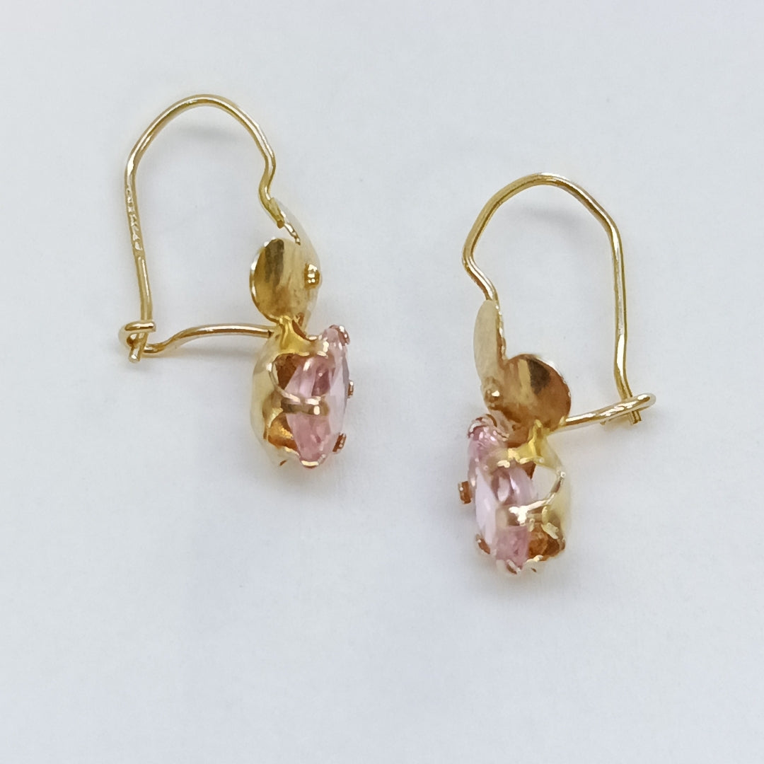 ARETES PAR ORO 10 K 0,80 GRMS (SEMINUEVO)